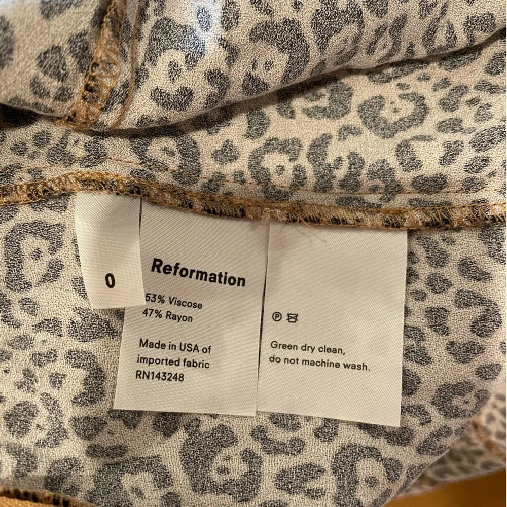 Reformation Zelda Dress in Bengal